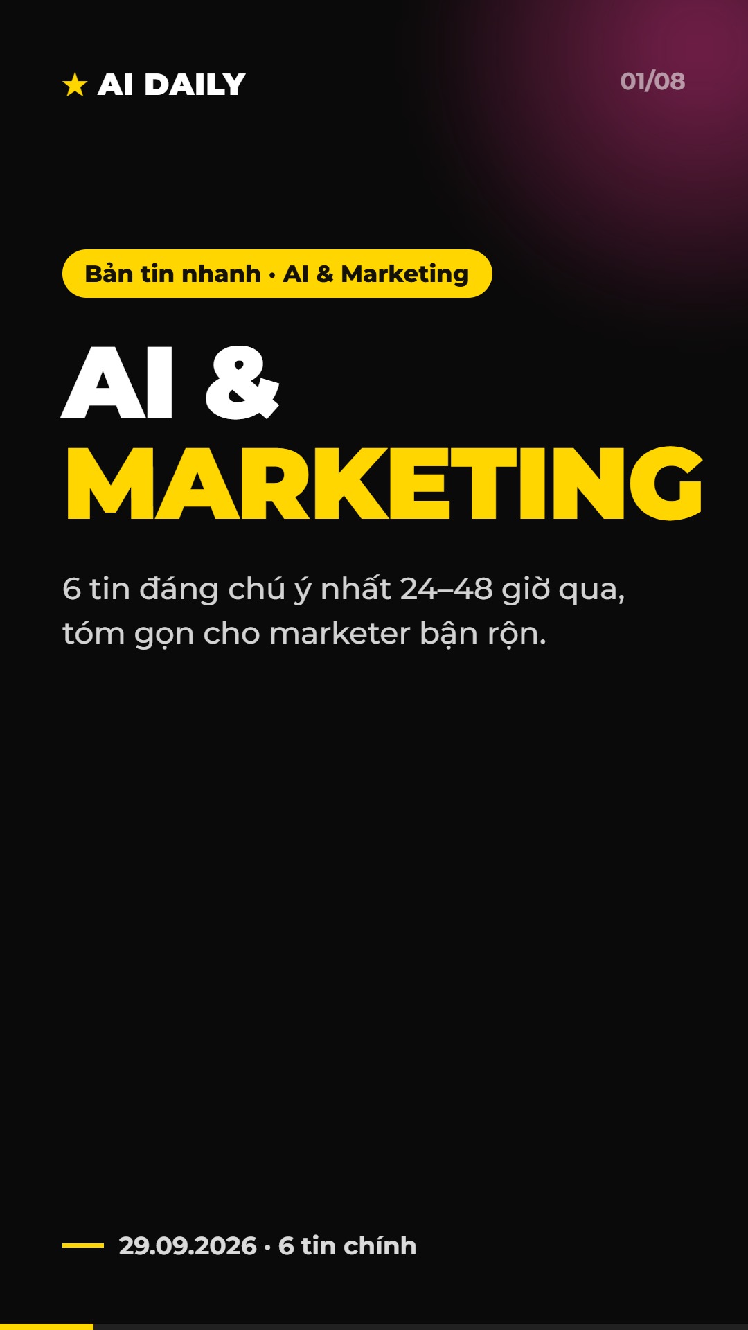 AI Daily 29.09.2026: Claude Sonnet 5.5, OpenAI huỷ GPT-6.1 Astra và 4 tin AI & Marketing đáng chú ý