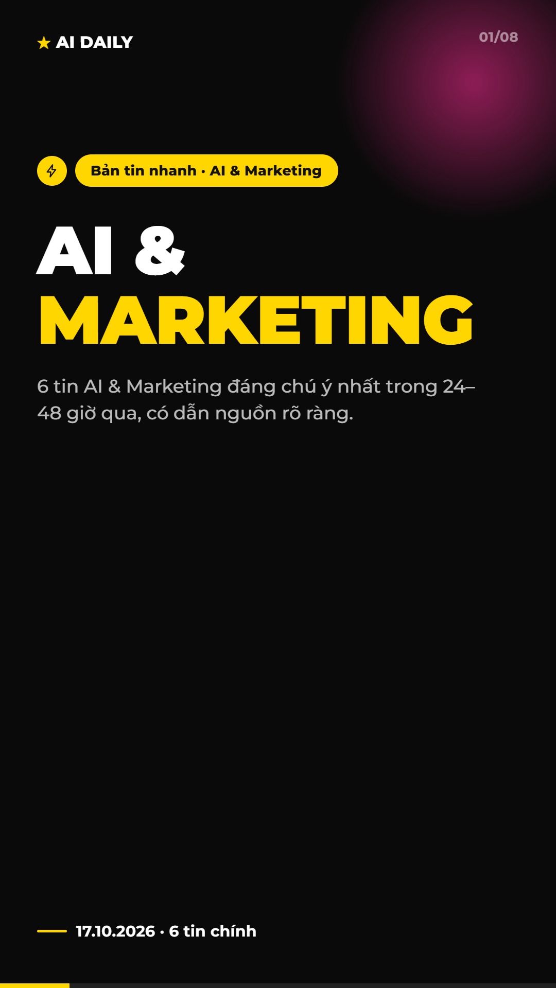 AI Daily 17.10.2026: TikTok Shop bám sát Shopee, OpenAI lấn sân Ads và 4 tin AI & Marketing đáng chú ý 9 AI Daily 17.10.2026: TikTok Shop bám sát Shopee, OpenAI lấn sân Ads và 4 tin AI & Marketing đáng chú ý