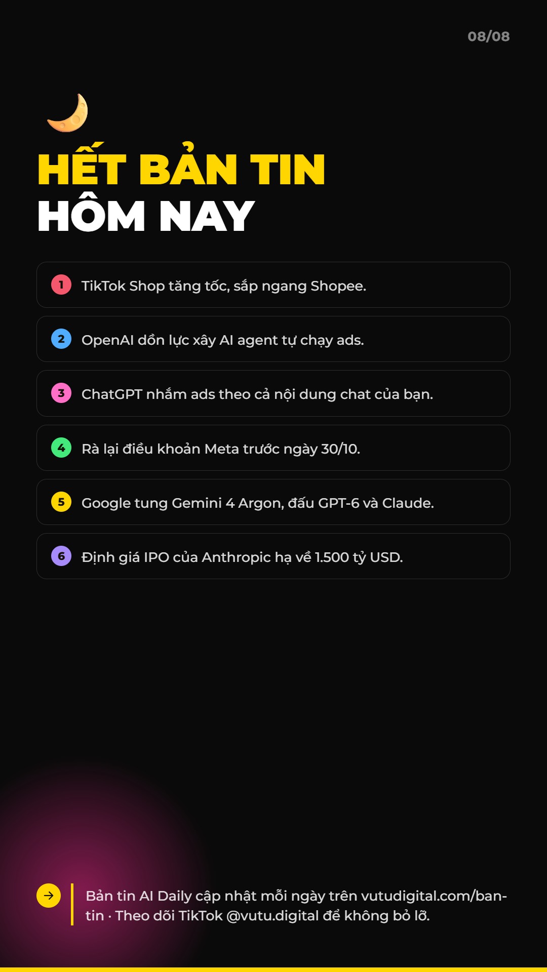 AI Daily 17.10.2026: TikTok Shop bám sát Shopee, OpenAI lấn sân Ads và 4 tin AI & Marketing đáng chú ý 9 ai daily 2026 10 17 slide 08