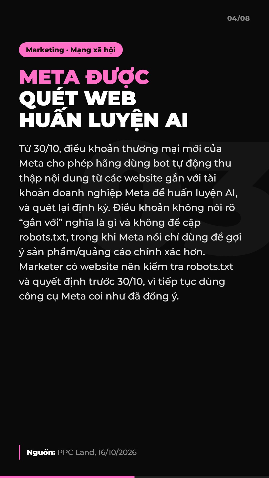 AI Daily 20.10.2026: Meta chặn quảng cáo TikTok tại Việt Nam và 4 tin AI & Marketing đáng chú ý 5 ai daily 2026 10 20 slide 04