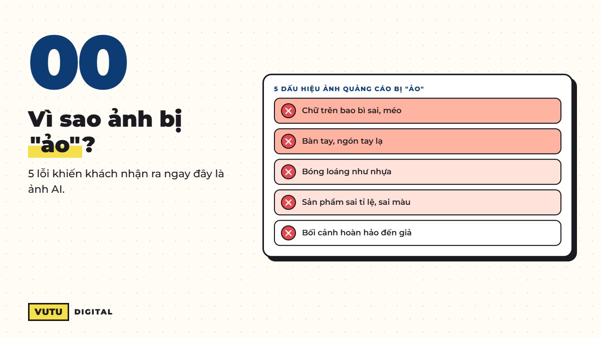 Cách viết prompt tạo ảnh quảng cáo bằng Gemini không bị "ảo" (7 bước) 2 5 dấu hiệu ảnh quảng cáo AI bị ảo